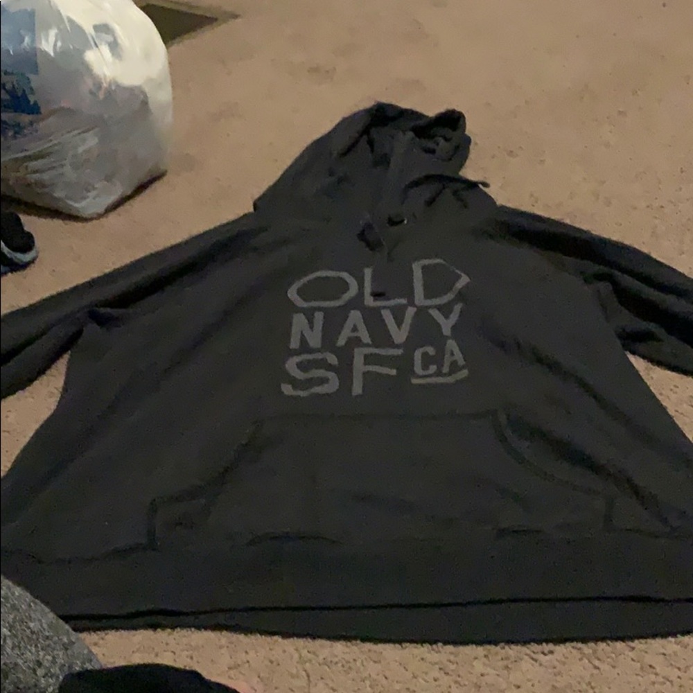 Old navy hooded sweat shirt